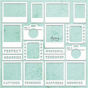 MINTAY MINTAY CHIPPIES - DECOR PHOTO 2 12x12 CHIPBOARD