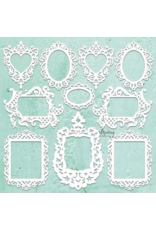 MINTAY MINTAY CHIPPIES - DECOR FRAMES 2 12x12 CHIPBOARD