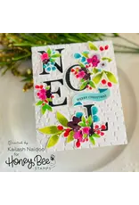 HONEY BEE HONEY BEE STAMPS RUSTIC BRICK WALL 3D EMBOSSING FOLDER