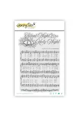 HONEY BEE HONEY BEE STAMPS SILENT NIGHT BACKGROUND CLING STAMP SET