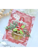 HONEY BEE HONEY BEE STAMPS SILENT NIGHT BACKGROUND CLING STAMP SET