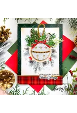 HONEY BEE HONEY BEE STAMPS WARM HOLIDAY WISHES CLEAR STAMP SET