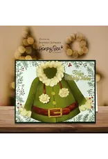 HONEY BEE HONEY BEE STAMPS WARM HOLIDAY WISHES CLEAR STAMP SET