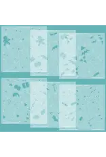 HONEY BEE HONEY BEE STAMPS VERY MERRY LAYERING STENCIL 6/PK