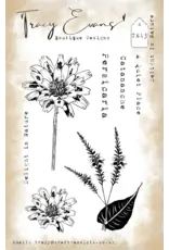 TRACY EVANS TRACY EVANS BOUTIQUE DESIGNS TE13 DELIGHT IN NATURE A6 CLEAR STAMP SET