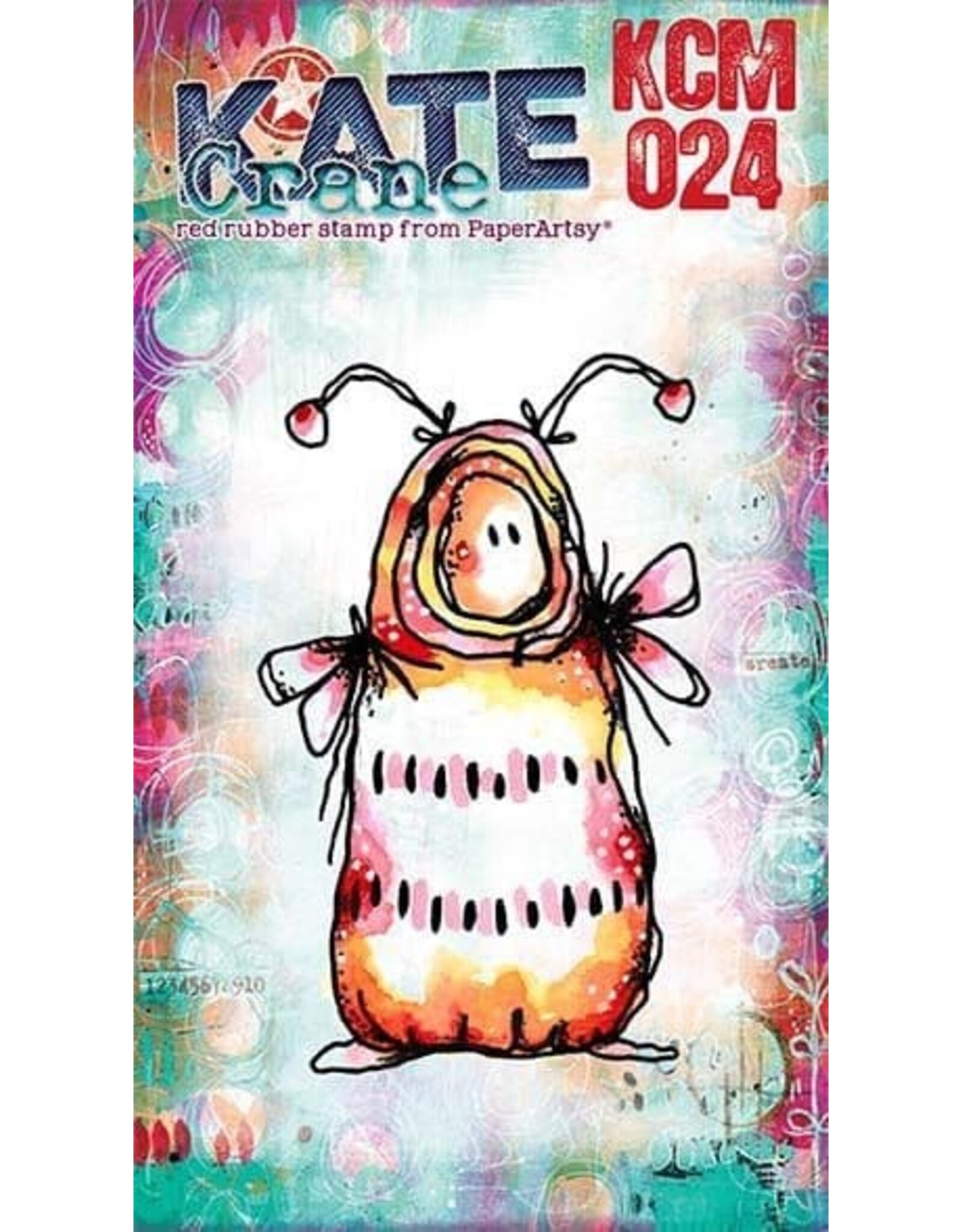 PAPER ARTSY PAPER ARTSY KATE CRANE KCM024 MINI CLING STAMP
