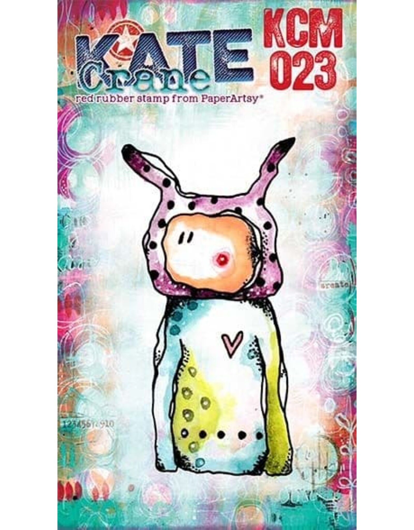 PAPER ARTSY PAPER ARTSY KATE CRANE KCM023 MINI CLING STAMP