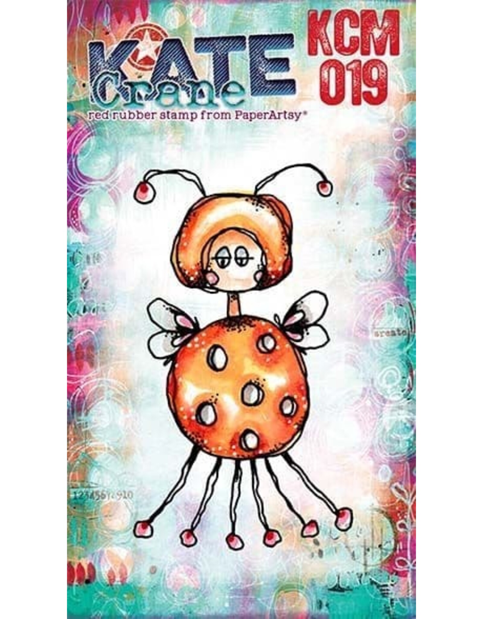 PAPER ARTSY PAPER ARTSY KATE CRANE KCM019 MINI CLING STAMP