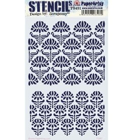 PAPER ARTSY PAPER ARTSY SCRAPCOSY PS491 STENCIL