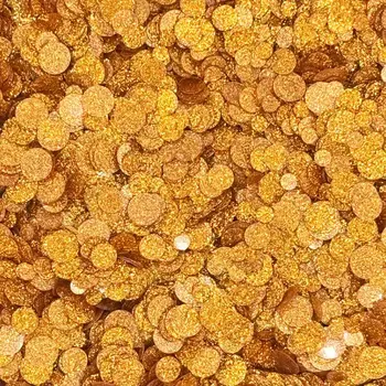 TRINITY STAMPS TRINITY STAMPS ORANGE SPARKLE SPOTS CONFETTI EMBELLISHMENTS