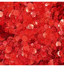 TRINITY STAMPS TRINITY STAMPS RUBY RED SPARKLE SPOTS CONFETTI EMBELLISHMENTS