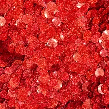 TRINITY STAMPS TRINITY STAMPS RUBY RED SPARKLE SPOTS CONFETTI EMBELLISHMENTS