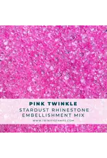 TRINITY STAMPS TRINITY STAMPS PINK TWINKLE STARDUST RHINESTONES