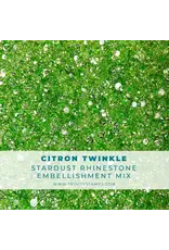 TRINITY STAMPS TRINITY STAMPS CITRON TWINKLE STARDUST RHINESTONES