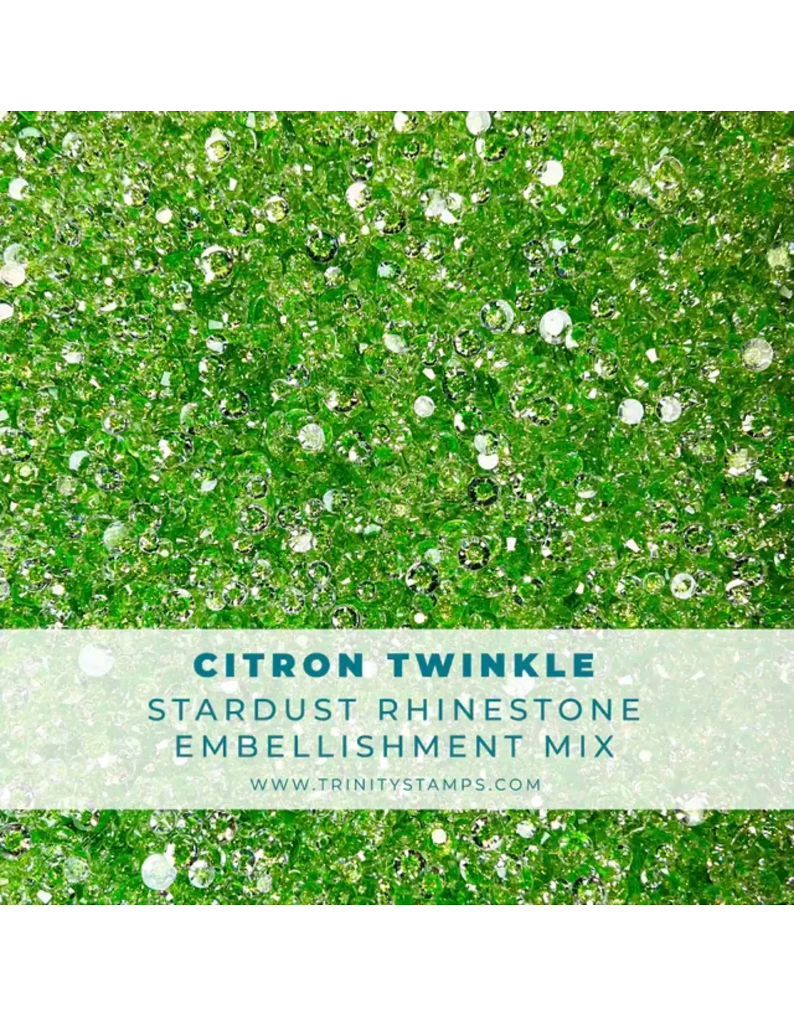 TRINITY STAMPS TRINITY STAMPS CITRON TWINKLE STARDUST RHINESTONES