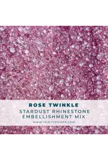 TRINITY STAMPS TRINITY STAMPS ROSE TWINKLE STARDUST RHINESTONES