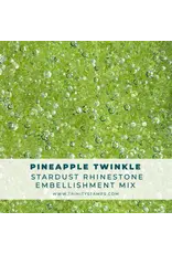TRINITY STAMPS TRINITY STAMPS PINEAPPLE TWINKLE STARDUST RHINESTONES