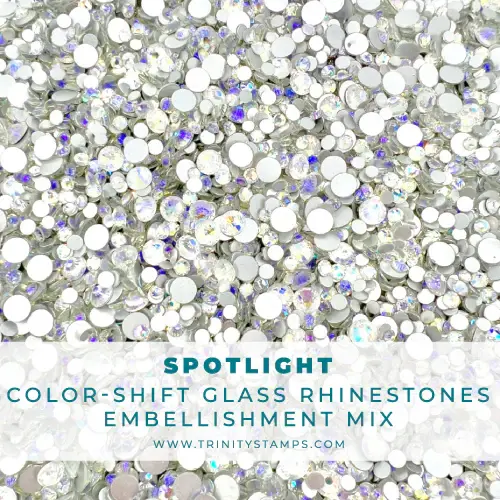 TRINITY STAMPS TRINITY STAMPS SPOTLIGHT GLASS RHINESTONES