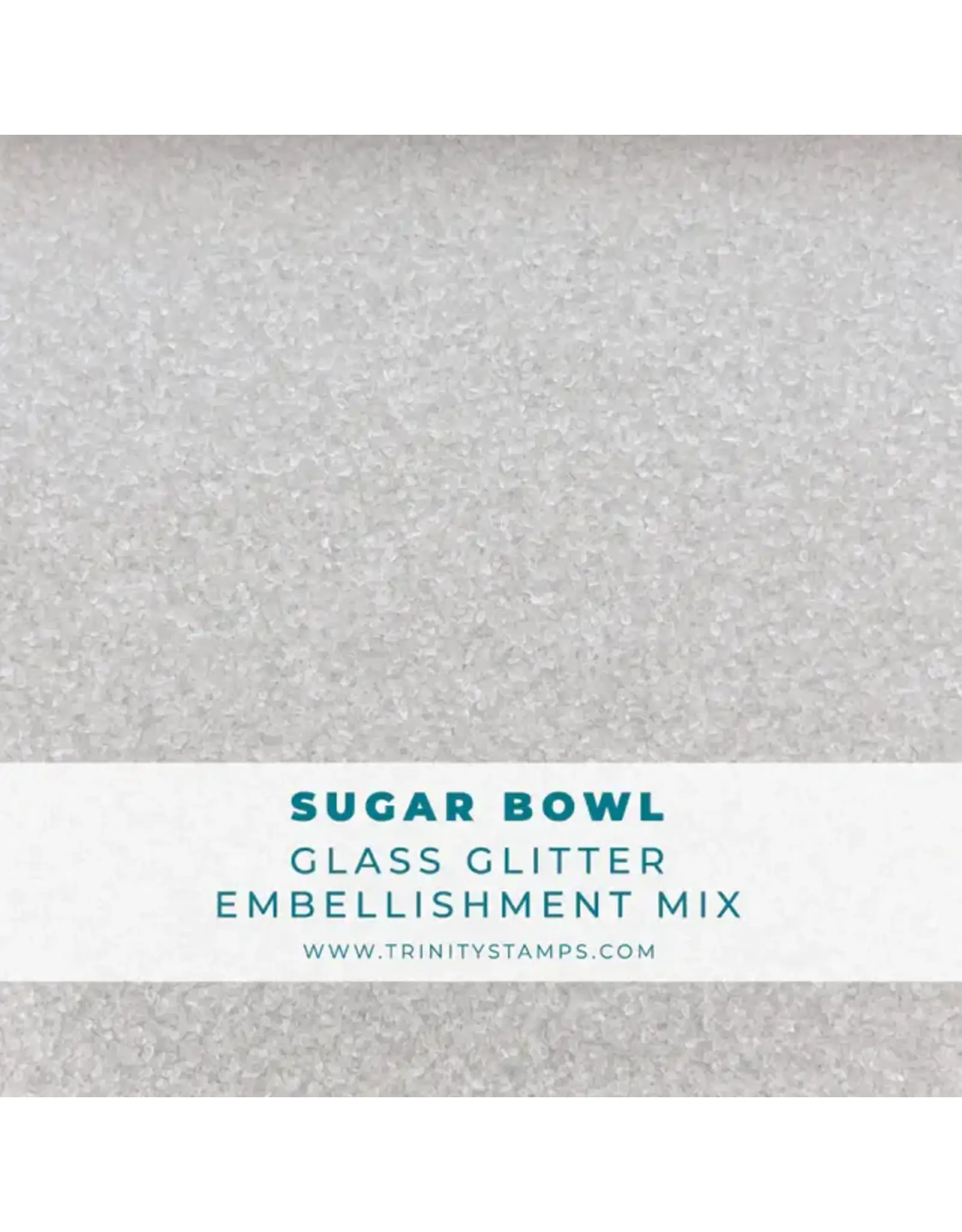 TRINITY STAMPS TRINITY STAMPS SUGAR BOWL GLASS GLITTER