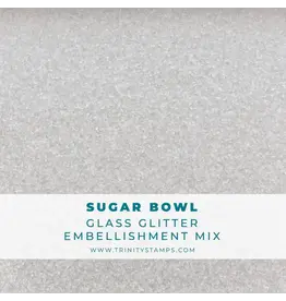 TRINITY STAMPS TRINITY STAMPS SUGAR BOWL GLASS GLITTER