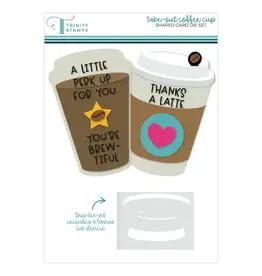 TRINITY STAMPS TRINITY STAMPS TAKE-OUT COFFEE CUP DIE SET
