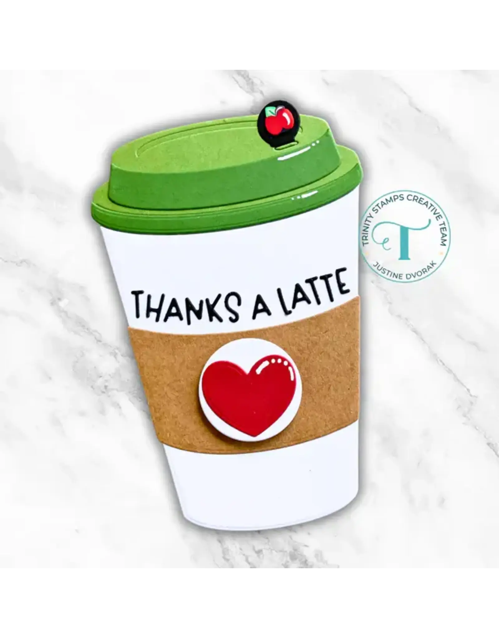 TRINITY STAMPS TRINITY STAMPS TAKE-OUT COFFEE CUP DIE SET