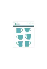 TRINITY STAMPS TRINITY STAMPS TINY MUGS DIE SET