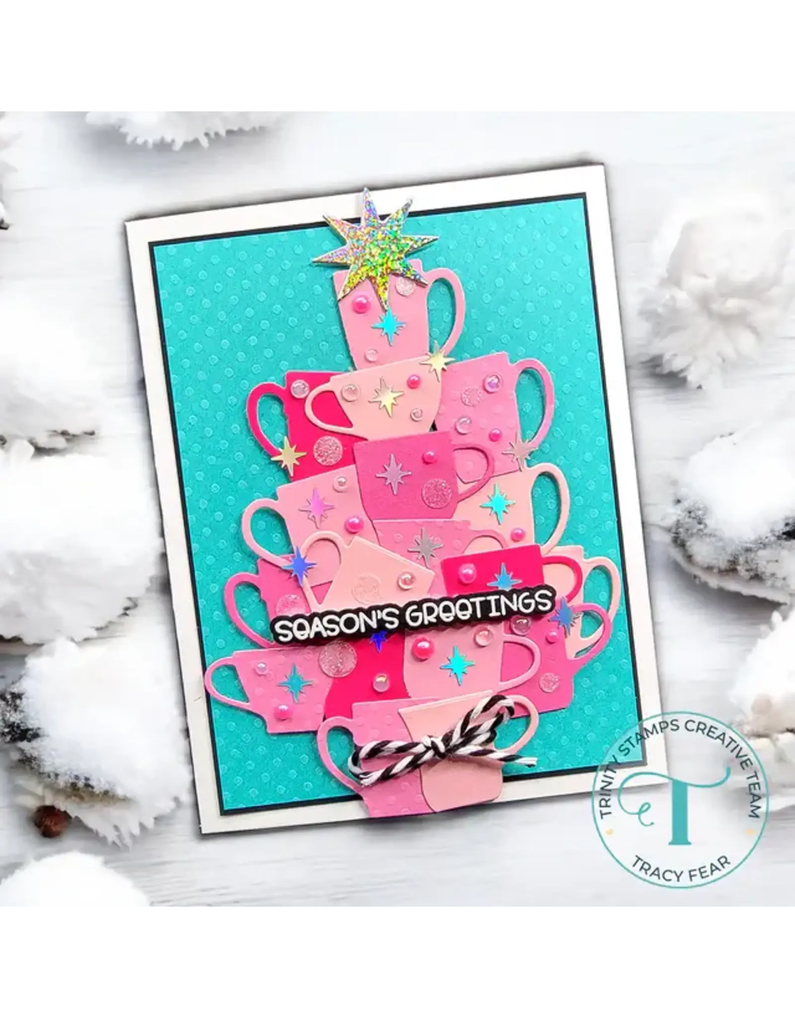 TRINITY STAMPS TRINITY STAMPS TINY MUGS DIE SET