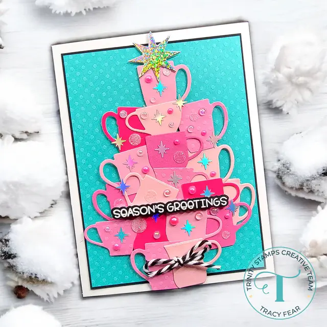 TRINITY STAMPS TRINITY STAMPS TINY MUGS DIE SET