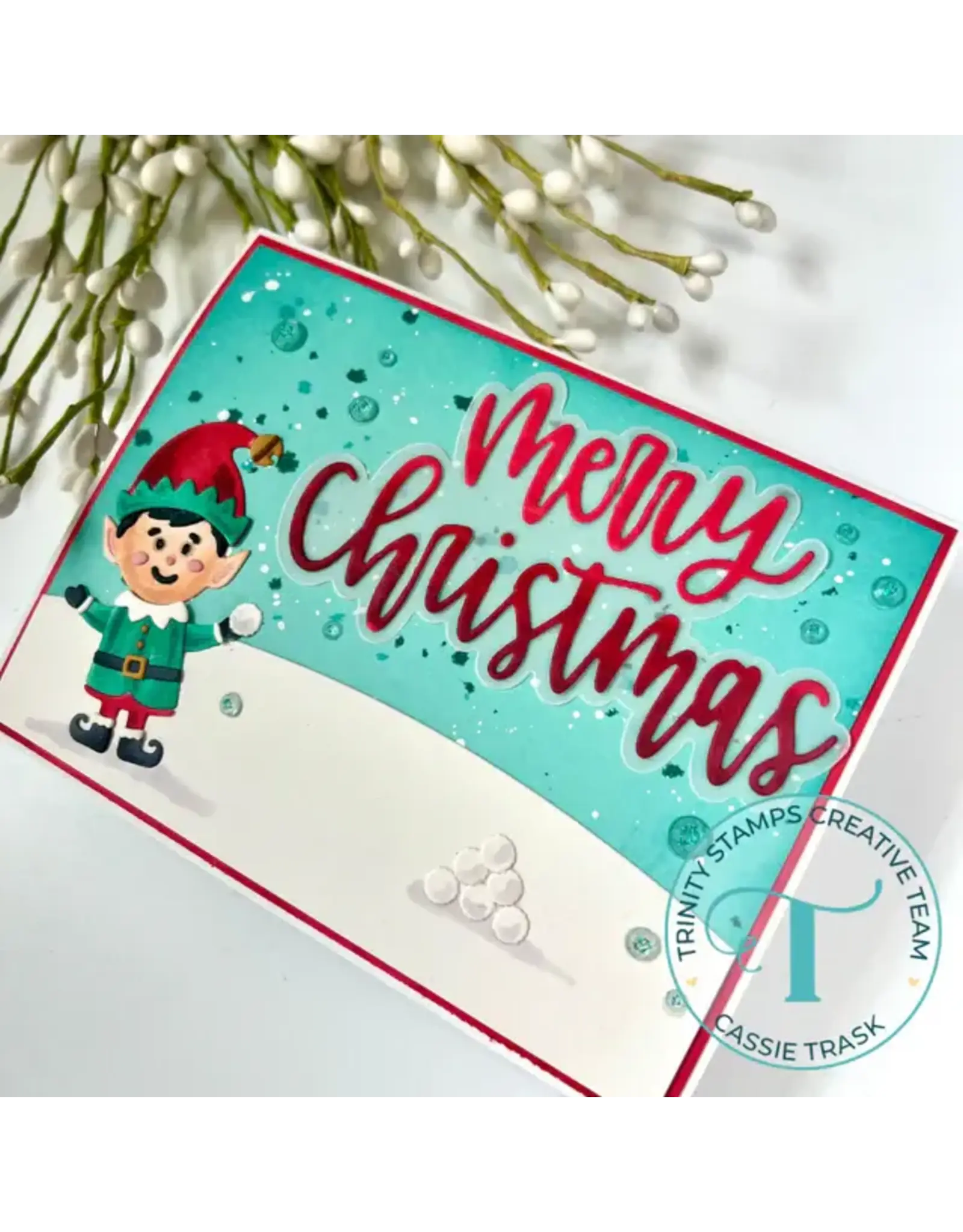 TRINITY STAMPS TRINITY STAMPS TINY ELF DIE SET