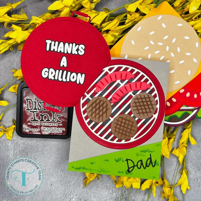 TRINITY STAMPS TRINITY STAMPS GRATE GRILLIN' DIE SET