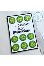 TRINITY STAMPS TRINITY STAMPS SUNDAE SWIRL ALPHABET DIE SET