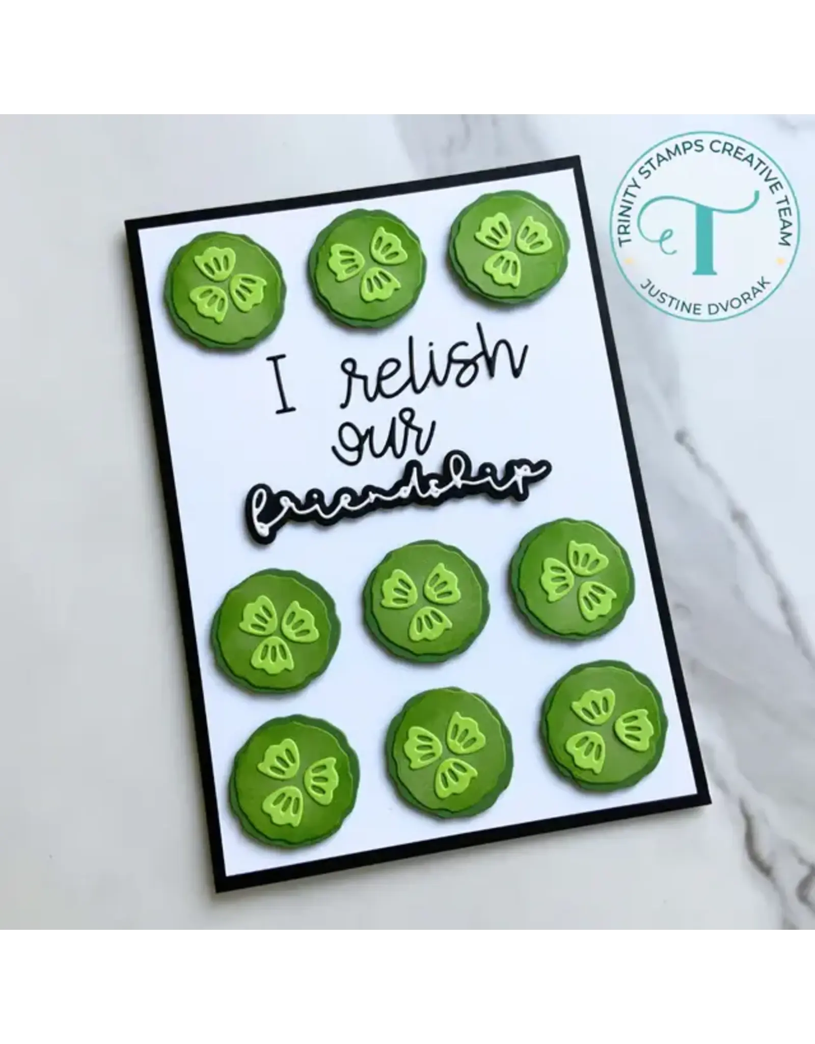 TRINITY STAMPS TRINITY STAMPS SUNDAE SWIRL ALPHABET DIE SET