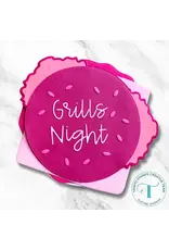 TRINITY STAMPS TRINITY STAMPS SUNDAE SWIRL ALPHABET DIE SET