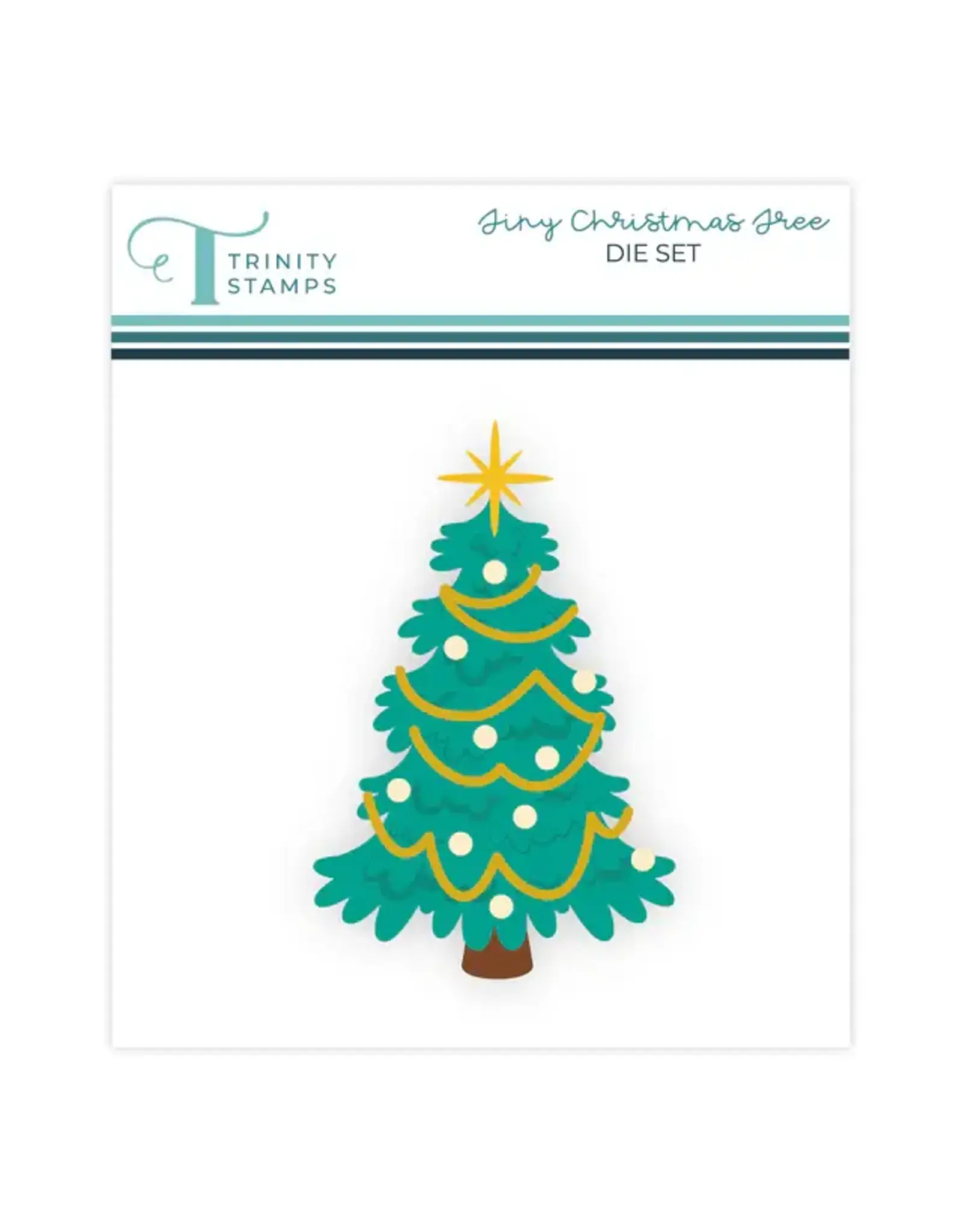 TRINITY STAMPS TRINITY STAMPS TINY CHRISTMAS TREE DIE SET