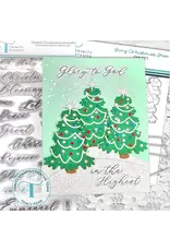 TRINITY STAMPS TRINITY STAMPS TINY CHRISTMAS TREE DIE SET