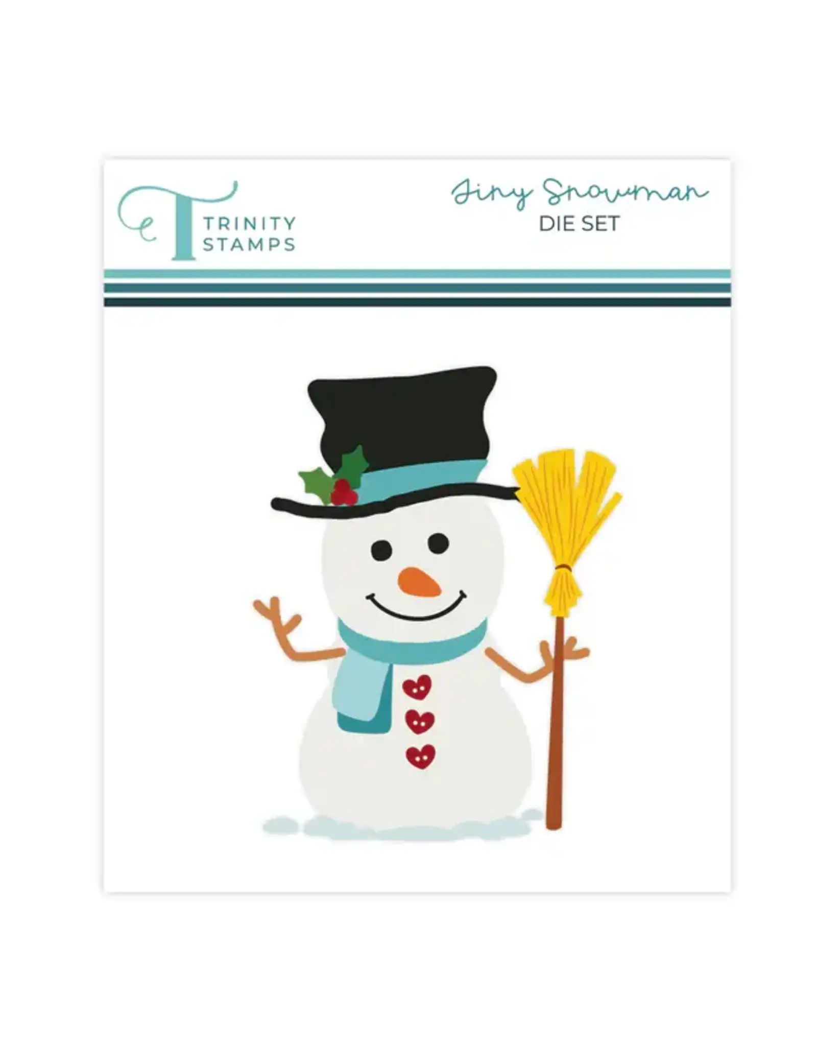 TRINITY STAMPS TRINITY STAMPS TINY SNOWMAN DIE SET
