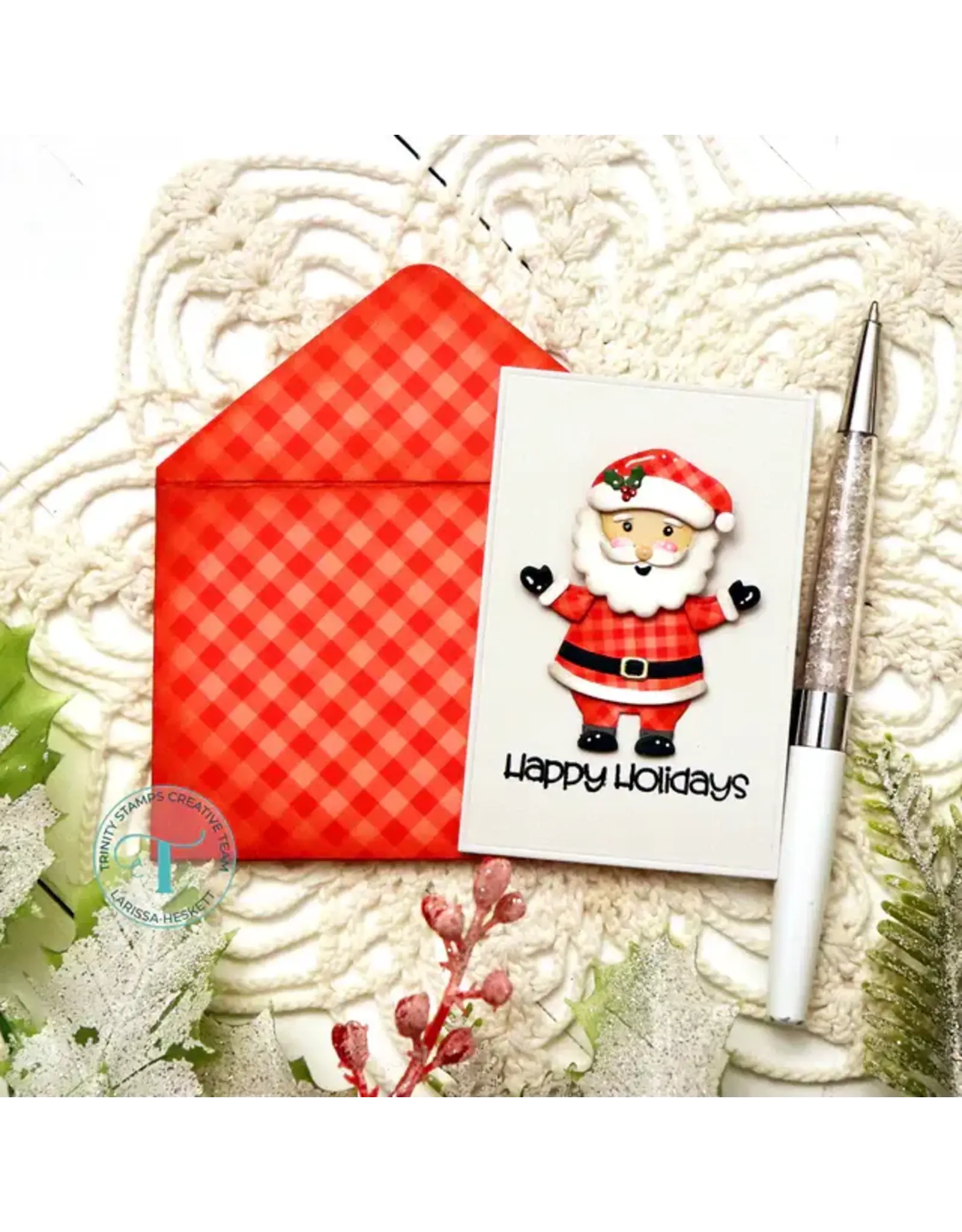 TRINITY STAMPS TRINITY STAMPS TINY SANTA DIE SET