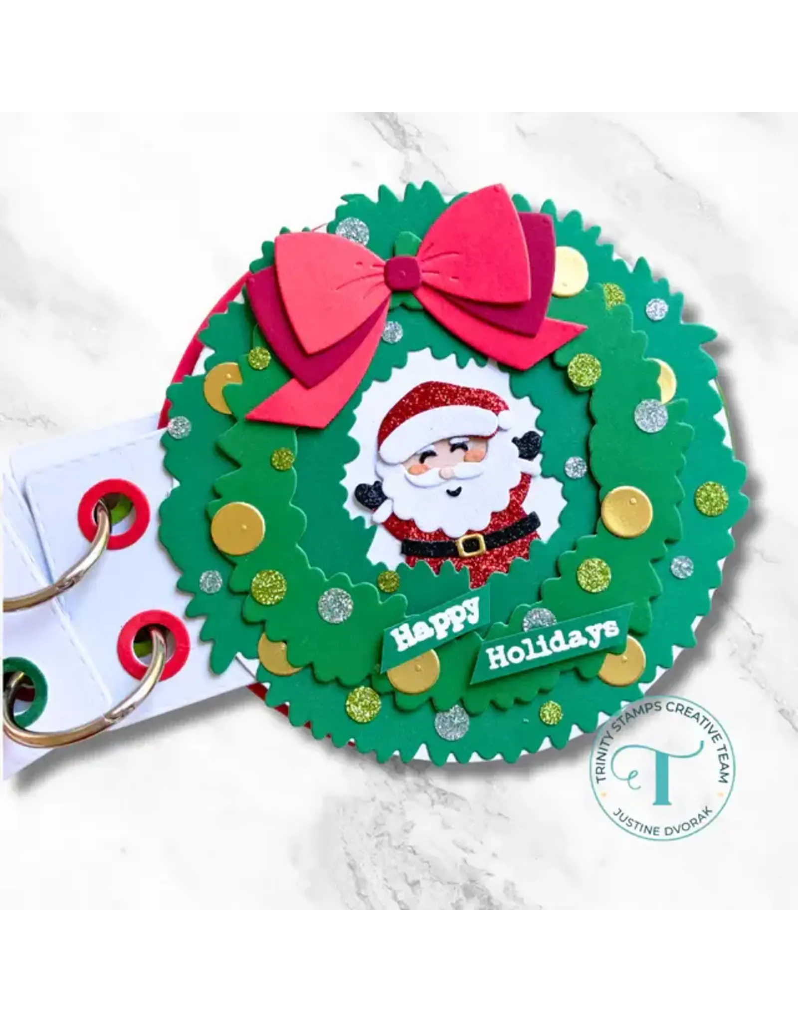 TRINITY STAMPS TRINITY STAMPS TINY SANTA DIE SET