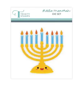 TRINITY STAMPS TRINITY STAMPS LITTLE MENORAH DIE SET