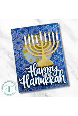 TRINITY STAMPS TRINITY STAMPS LITTLE MENORAH DIE SET