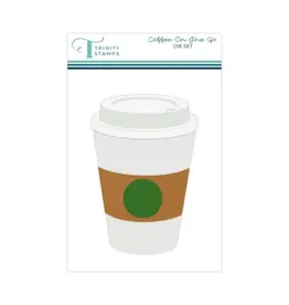 TRINITY STAMPS TRINITY STAMPS COFFEE ON THE GO DIE SET