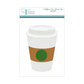 TRINITY STAMPS TRINITY STAMPS COFFEE ON THE GO DIE SET