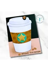 TRINITY STAMPS TRINITY STAMPS COFFEE ON THE GO DIE SET
