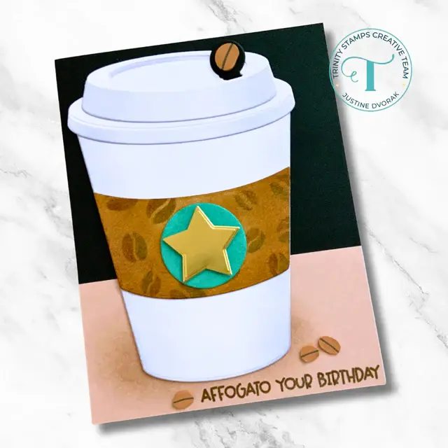 TRINITY STAMPS TRINITY STAMPS COFFEE ON THE GO DIE SET