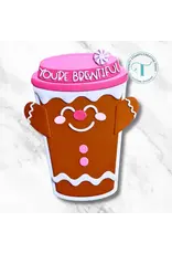 TRINITY STAMPS TRINITY STAMPS CUP CHARACTER - GINGERBREAD ADD-ON DIE SET