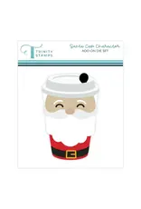 TRINITY STAMPS TRINITY STAMPS CUP CHARACTER - SANTA ADD-ON DIE SET
