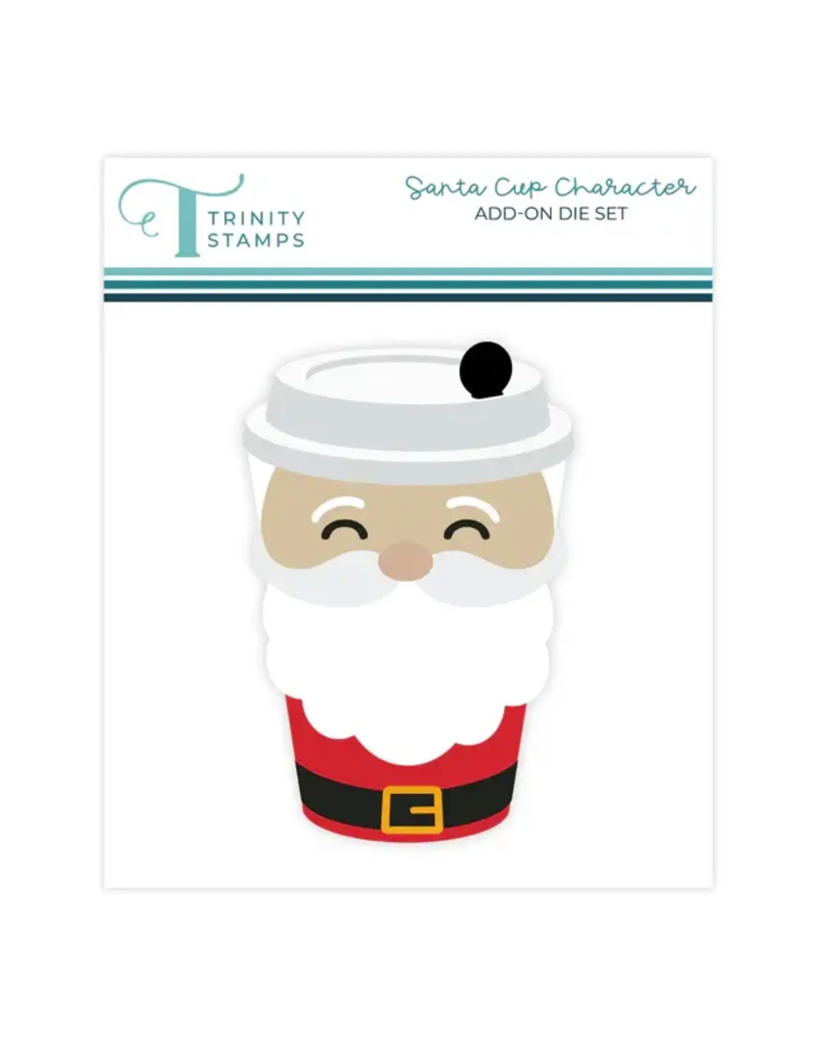TRINITY STAMPS TRINITY STAMPS CUP CHARACTER - SANTA ADD-ON DIE SET