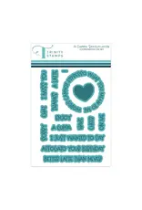 TRINITY STAMPS TRINITY STAMPS A CUPPA SENTIMENTS COORDINATING DIE SET