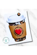 TRINITY STAMPS TRINITY STAMPS A CUPPA SENTIMENTS CLEAR STAMP SET